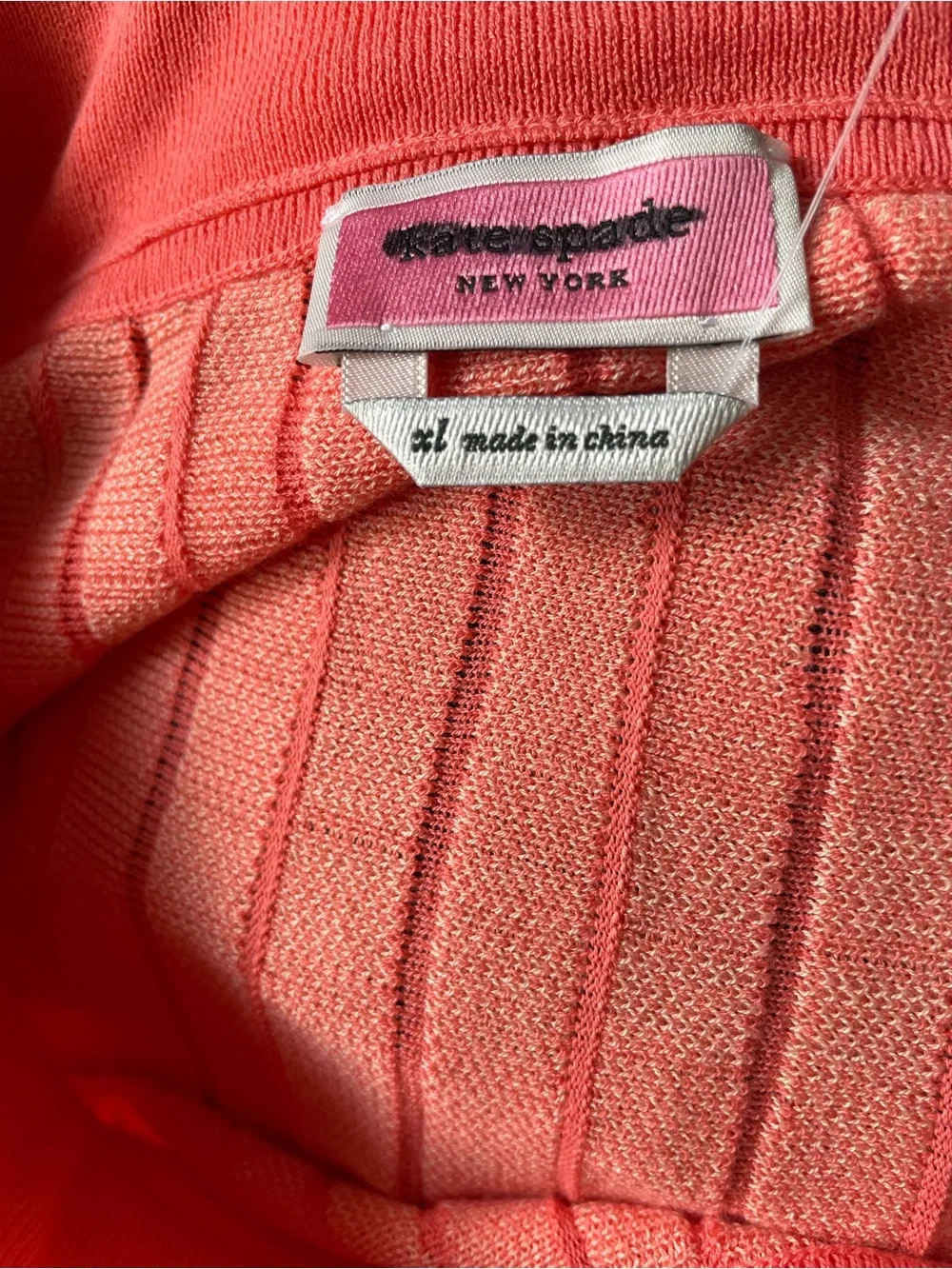 kate spade Coral Plaid Midi Skirt
